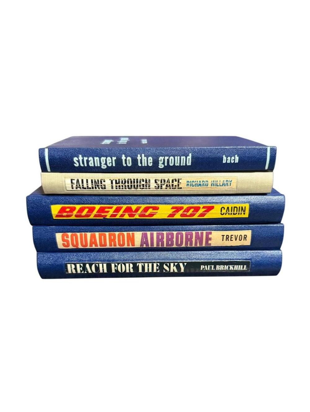 Bundle of vintage aircraft war history books
